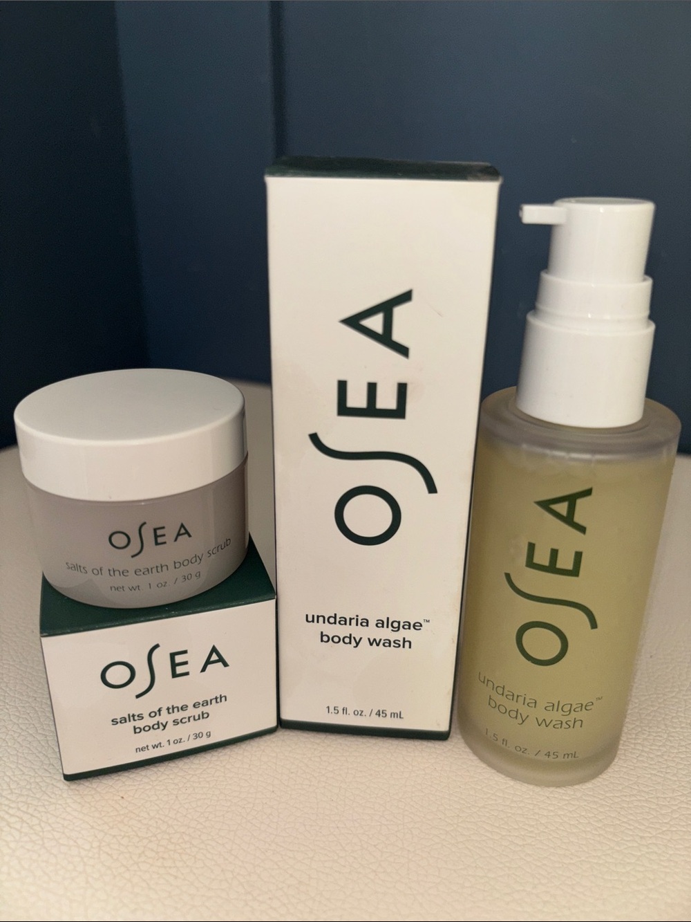 OSEA Undaria Algae Body Wash & Salts of the Earth Body Scrub NIB❗️